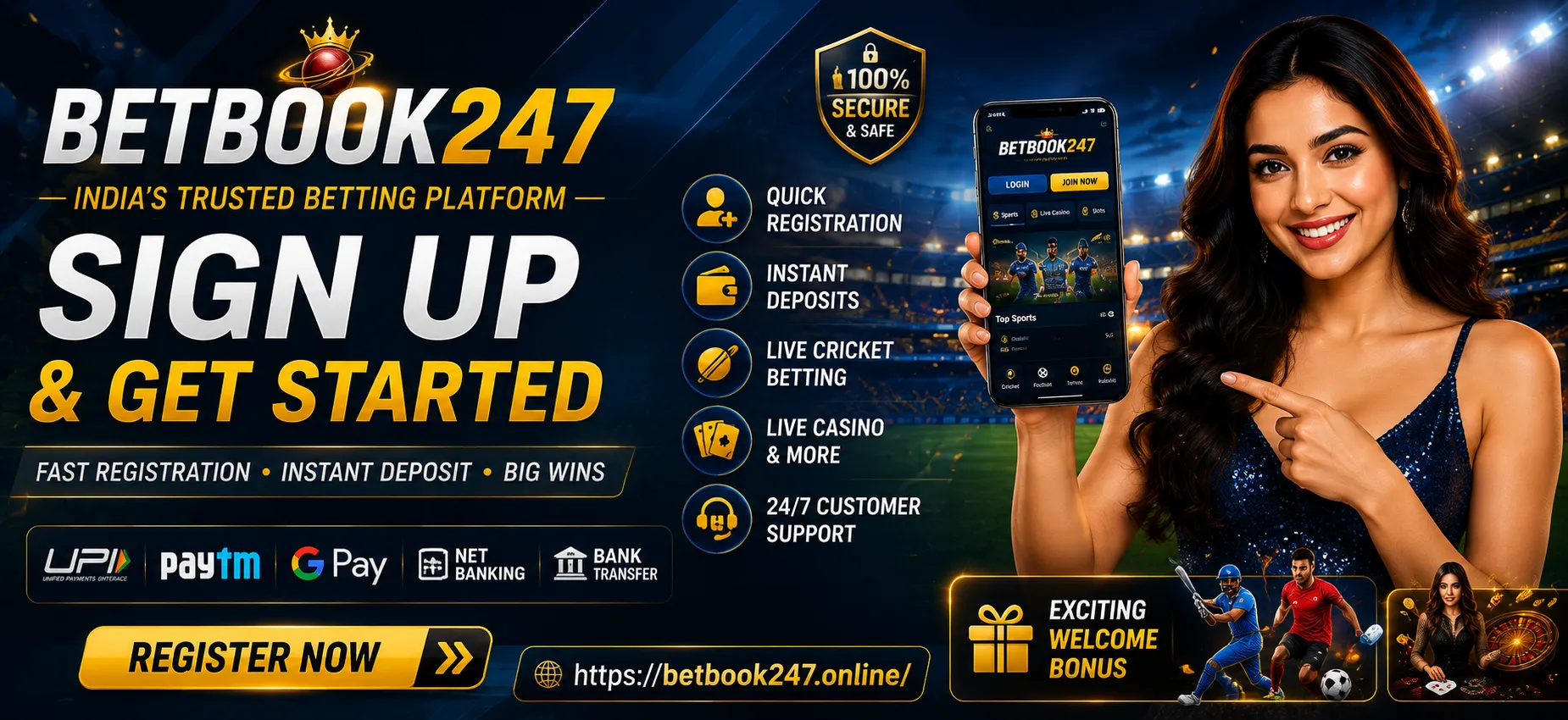 BetBook247 Sign Up
